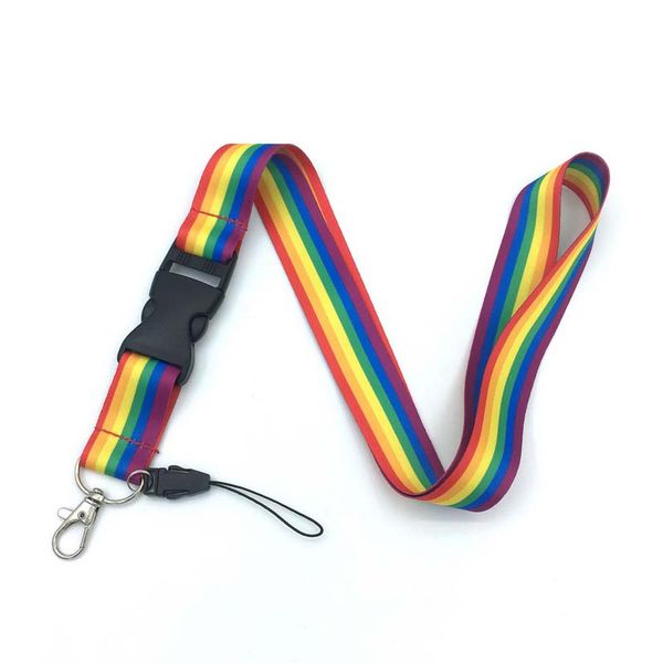 10ocs rainbow neck strap lanyard for keys id pass card usb badge holder mobile phone straps hang rope webbing ribbon lanyard keycord, Silver
10ocs rainbow neck strap lanyard for keys id pass card usb badge holder mobile phone straps hang rope webbing ribbon lanyard keycord, Silver