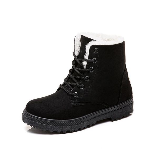 warm snow boots ankle boots womens faux suede ankle boots for women winter plush shoes botas mujer plush shoes woman, Black
warm snow boots ankle boots womens faux suede ankle boots for women winter plush shoes botas mujer plush shoes woman, Black