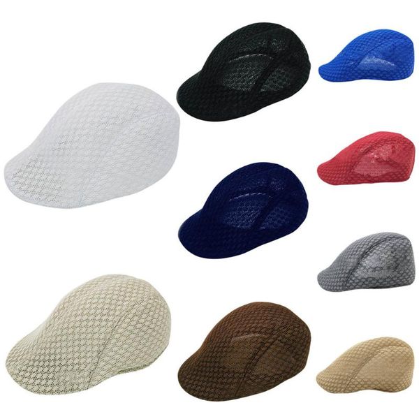 fashion duck mesh sun flat cap golf beret newsboy cabbie baseball hat breathable boina mesh caps #p3, Blue;gray
fashion duck mesh sun flat cap golf beret newsboy cabbie baseball hat breathable boina mesh caps #p3, Blue;gray