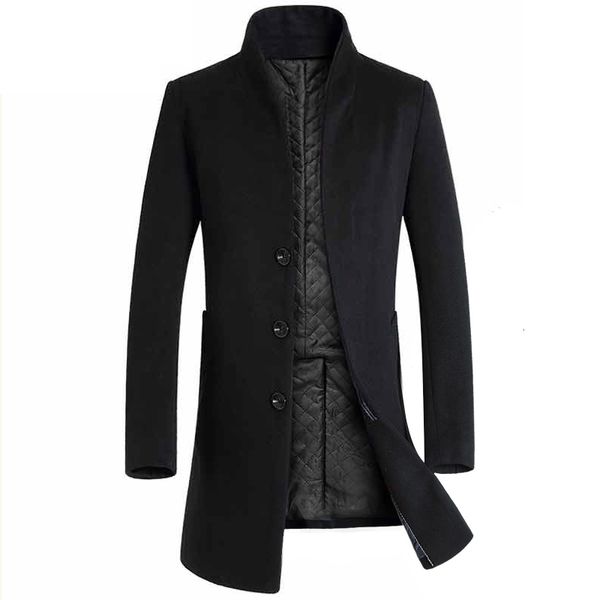 2019 autumn and winter new fashion boutique solid color casual business men's long woolen coats / mens grey long woolen jackets, Black
2019 autumn and winter new fashion boutique solid color casual business men's long woolen coats / mens grey long woolen jackets, Black
