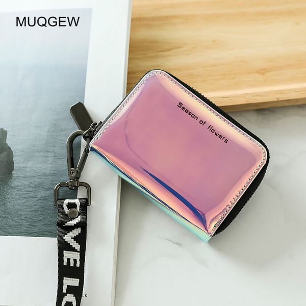 fashion women's wallet short laser wallet interior compartment standard zipper variable color purse holder wallets with belt, Red;black
fashion women's wallet short laser wallet interior compartment standard zipper variable color purse holder wallets with belt, Red;black