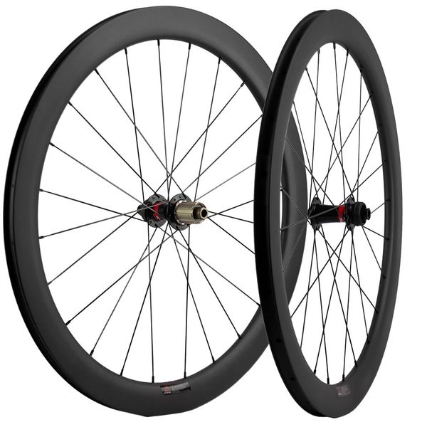 700c carbon wheelset 50mm depth 25mm width ud matte clincher disc brake road cycling bike wheels axle thru/qr skewers
700c carbon wheelset 50mm depth 25mm width ud matte clincher disc brake road cycling bike wheels axle thru/qr skewers