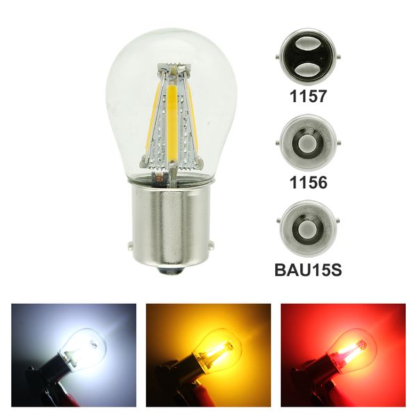1x anblub 4 filament cob led bau15s 1156 ba15s 1157 bay15d car brake light parking lamp rear tail bulb signal lamp 12v drl light
1x anblub 4 filament cob led bau15s 1156 ba15s 1157 bay15d car brake light parking lamp rear tail bulb signal lamp 12v drl light