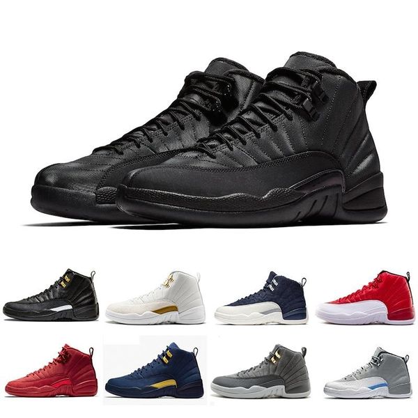 with box 12 12s gym red michigan bulls men basketball shoes flu game black white retro sports designer trainers sneakers
with box 12 12s gym red michigan bulls men basketball shoes flu game black white retro sports designer trainers sneakers