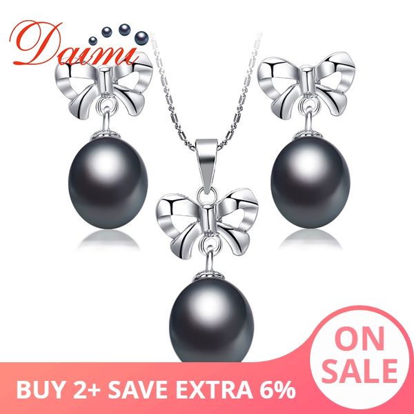 daimi black with white pearl bowknot pearl sets 925 silver romantic jewelry sets fine jewelry gifts
daimi black with white pearl bowknot pearl sets 925 silver romantic jewelry sets fine jewelry gifts