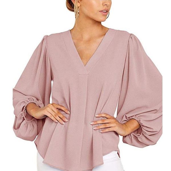 wenyujh new spring fashion women fashion blouses women tie front 3/4 sleeve loose solid casual workout v neck blouses, White
wenyujh new spring fashion women fashion blouses women tie front 3/4 sleeve loose solid casual workout v neck blouses, White