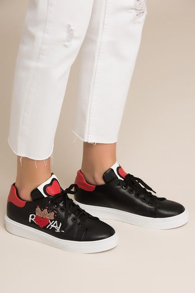 pearl black women sneaker 120130006566