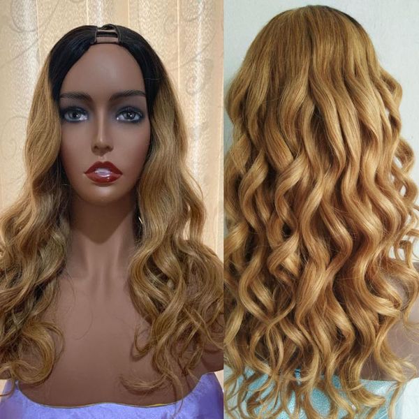 1b/27 u part wigs 130-180 density kinky wave wigs for black women italian yaki human hair left part brazilian remy, Black;brown
1b/27 u part wigs 130-180 density kinky wave wigs for black women italian yaki human hair left part brazilian remy, Black;brown