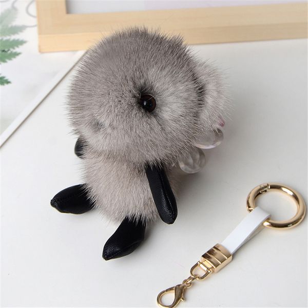 2019 fashion bear keychain fluffy pom-pom small jewelry car pendant key ring ladies bag key ring ring, Silver
2019 fashion bear keychain fluffy pom-pom small jewelry car pendant key ring ladies bag key ring ring, Silver