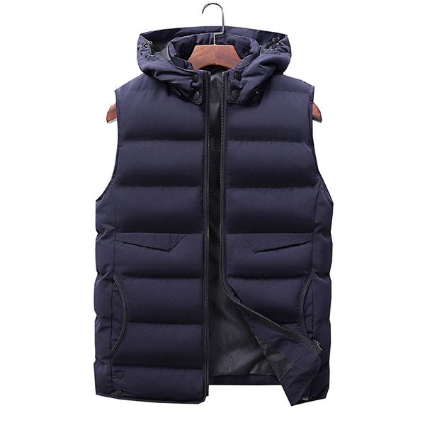 2019 new arrive fashion autumn winter sleeveless jacket for men fashion warm hooded male work vests waistcoat, Black;white
2019 new arrive fashion autumn winter sleeveless jacket for men fashion warm hooded male work vests waistcoat, Black;white