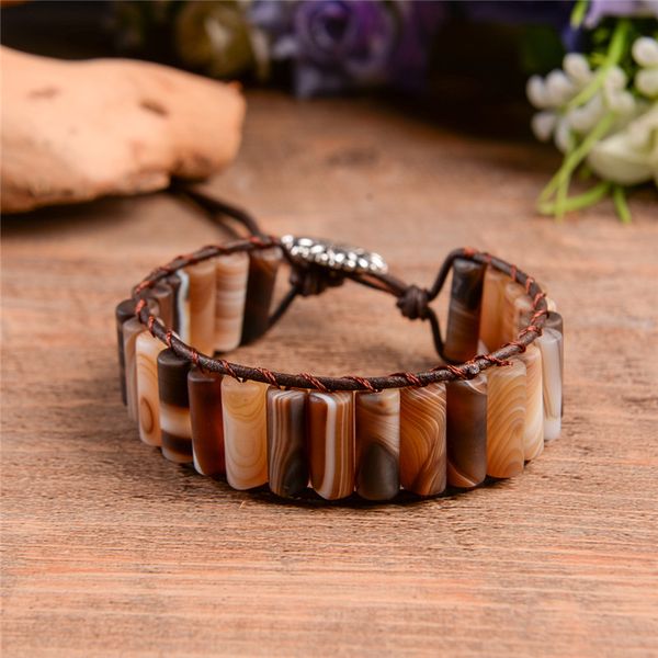 tennis couples boho manhand tube shape bracelet vintage leather wrap beaded cuff males gift drop, Golden;silver
tennis couples boho manhand tube shape bracelet vintage leather wrap beaded cuff males gift drop, Golden;silver