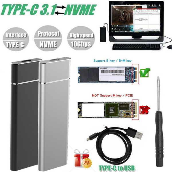 new m.2 ngff to usb 3.1 type-c sata ssd hard disk converter adapter enclosure case 10gbps
new m.2 ngff to usb 3.1 type-c sata ssd hard disk converter adapter enclosure case 10gbps