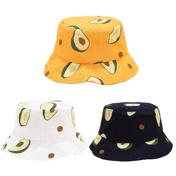 японский свежий стиль для взрослых лета малышей хлопка bucket hat симпатичные цветные авокадо фрукты отпечатано широкими полями солнцезащитн
японский свежий стиль для взрослых лета малышей хлопка bucket hat симпатичные цветные авокадо фрукты отпечатано широкими полями солнцезащитн