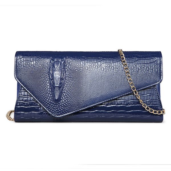 the new factory direct wholesale crocodile pattern shoulder diagonal ms. clutch evening bag packet female material: pu, Black;red
the new factory direct wholesale crocodile pattern shoulder diagonal ms. clutch evening bag packet female material: pu, Black;red