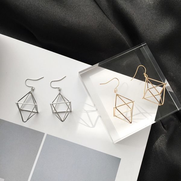 personality geometric lantern pyramid three - dimensional earringstassel earring cubic zirconia earrings big earrings, Silver
personality geometric lantern pyramid three - dimensional earringstassel earring cubic zirconia earrings big earrings, Silver