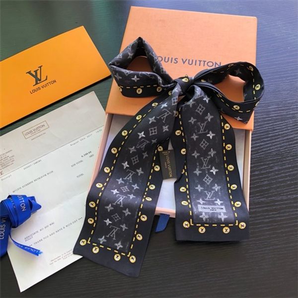 classic silk scarf brand printed silk hair d1 band fashion handbag decorative ribbon scarf, Blue;gray
classic silk scarf brand printed silk hair d1 band fashion handbag decorative ribbon scarf, Blue;gray