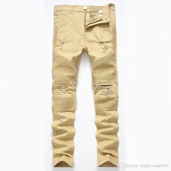 new motorcycle men jeans rap biker stretch jeans skinny classic slim ripped denim trousers zipper men's khaki hip hop jeans, Blue
new motorcycle men jeans rap biker stretch jeans skinny classic slim ripped denim trousers zipper men's khaki hip hop jeans, Blue
