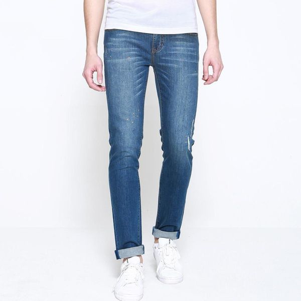 jeans, men's leisure, straight tube, water washing, men's wear, jeans, long pants fashion ropa de hombre, Blue
jeans, men's leisure, straight tube, water washing, men's wear, jeans, long pants fashion ropa de hombre, Blue