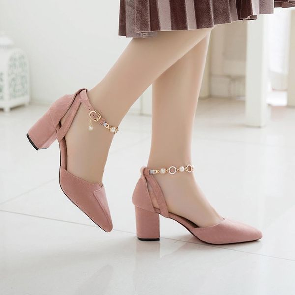 autumn new fashion small fresh high heels 6 cm square heel single shoes concise elegant women's shoes temperament wild pumps, Black
autumn new fashion small fresh high heels 6 cm square heel single shoes concise elegant women's shoes temperament wild pumps, Black