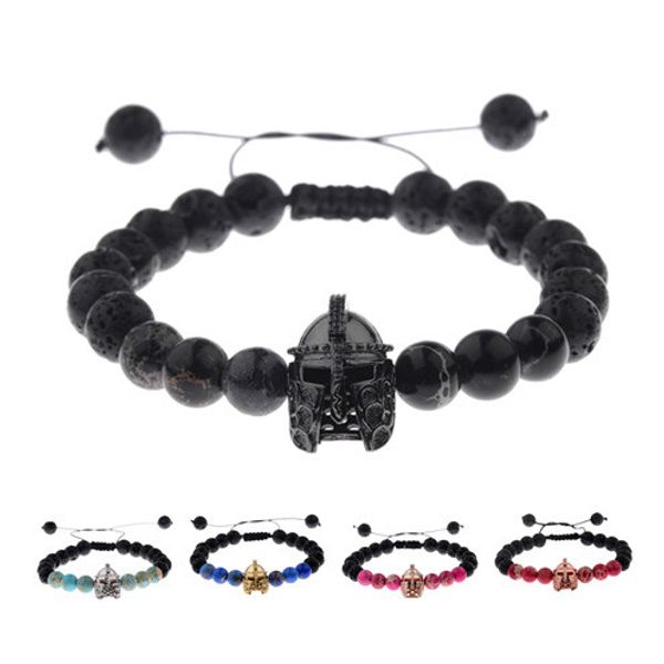 roman knight spartan warrior gladiator helmet bracelet men stone bead bracelet mala yoga braided rope adjustable bracelet gift drop shipping, Golden;silver
roman knight spartan warrior gladiator helmet bracelet men stone bead bracelet mala yoga braided rope adjustable bracelet gift drop shipping, Golden;silver