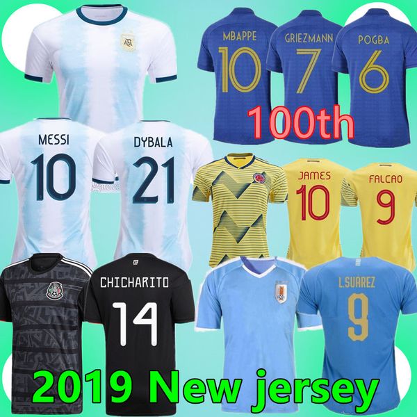New 2019 me i argentina occer jer ey 100th mbappe 19 20 mexico chicharito colombia brazil copa america uarez football occer hirt
New 2019 me i argentina occer jer ey 100th mbappe 19 20 mexico chicharito colombia brazil copa america uarez football occer hirt