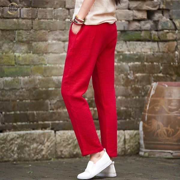 autumn 2019 summer women cotton linen loose straight full pants plus size -6xl 7xl solid trousers female vintage elastic pants, Black;white
autumn 2019 summer women cotton linen loose straight full pants plus size -6xl 7xl solid trousers female vintage elastic pants, Black;white