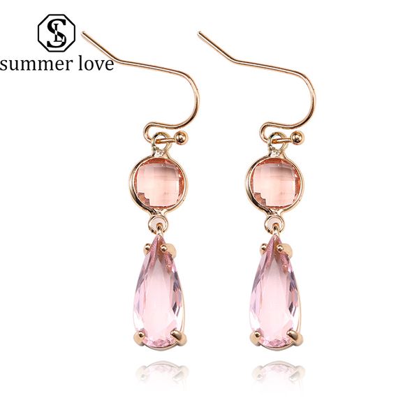 sell colorful k9 crystal pendant dangle earring for women unique design water drop geometric 18k gold hook earring fashion jewelry gift, Silver
sell colorful k9 crystal pendant dangle earring for women unique design water drop geometric 18k gold hook earring fashion jewelry gift, Silver