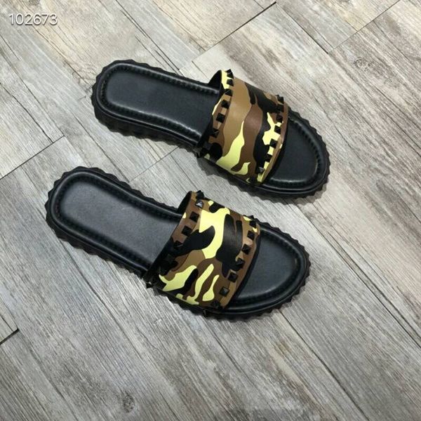 2019men women slippers with box luxury designer ladies beach slipper tide male rivet stud slippers non-slipsize 38-45, Black
2019men women slippers with box luxury designer ladies beach slipper tide male rivet stud slippers non-slipsize 38-45, Black