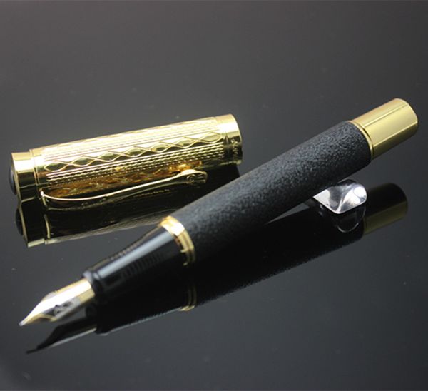 luxury black thick body fountain pen metal gift pen with original case 0.5mm ink pens for busniess
luxury black thick body fountain pen metal gift pen with original case 0.5mm ink pens for busniess