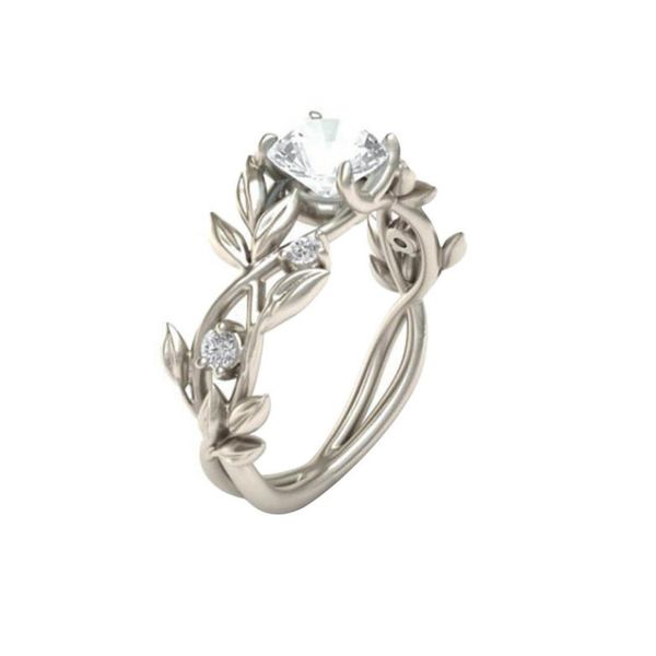 wedding crystal silver color rings vine leaf design engagement cubic zircon ring fashion bijoux for women ladies jewelry gifts, Slivery;golden
wedding crystal silver color rings vine leaf design engagement cubic zircon ring fashion bijoux for women ladies jewelry gifts, Slivery;golden