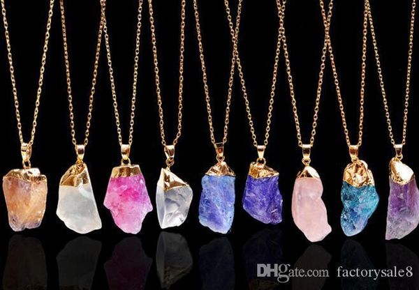 new natural crystal quartz healing point chakra bead gemstone necklace pendant original natural stone-style pendant necklaces jewelry chains, Silver
new natural crystal quartz healing point chakra bead gemstone necklace pendant original natural stone-style pendant necklaces jewelry chains, Silver