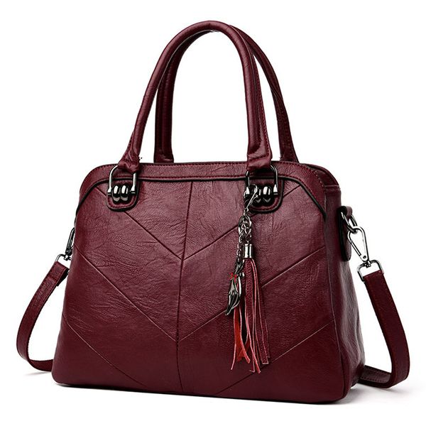 female soft leather shoulder bag ladies tassel hand bags casual tote bag big capacity handbags women bags bolsa
female soft leather shoulder bag ladies tassel hand bags casual tote bag big capacity handbags women bags bolsa