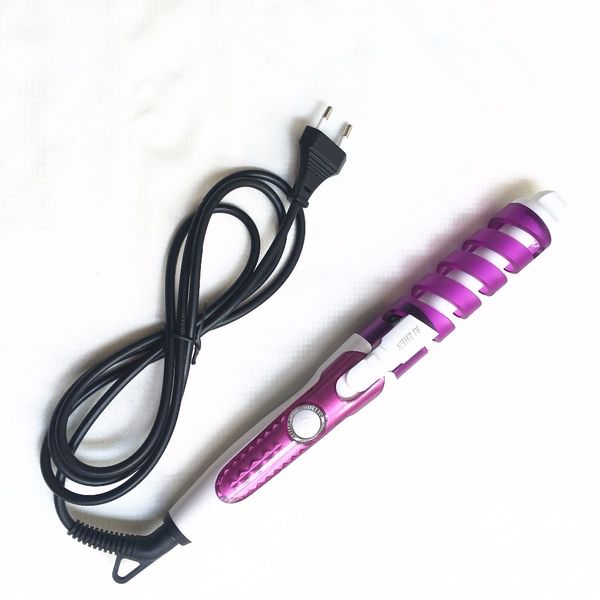 magic pro 's perfect curly curl electric ceramic spiral hair iron bar hair styling tool finishing device
magic pro 's perfect curly curl electric ceramic spiral hair iron bar hair styling tool finishing device