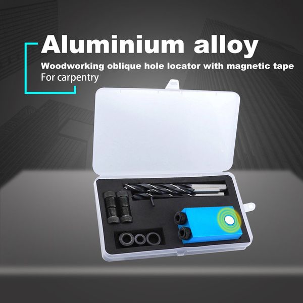 14pcs pocket hole jig replaceable 6 8 10mm drill guide magnetic back dowel jig kit wood drill for wood jointings
14pcs pocket hole jig replaceable 6 8 10mm drill guide magnetic back dowel jig kit wood drill for wood jointings