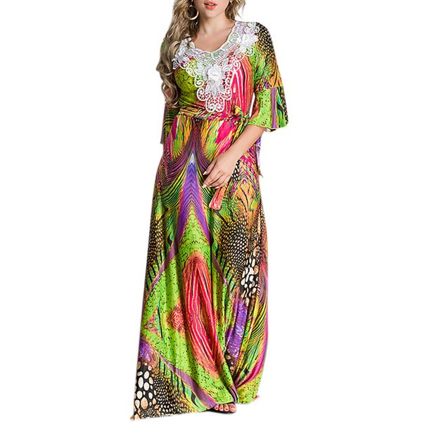 ethnic clothing long abaya dubai dress 2021 fashion loose large size s-7xl colorful print o-neck embroidery half sleeve abayas islamic cloth, Red
ethnic clothing long abaya dubai dress 2021 fashion loose large size s-7xl colorful print o-neck embroidery half sleeve abayas islamic cloth, Red