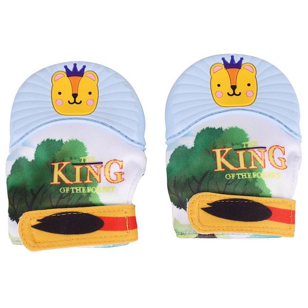 2pcs lion modeling baby silicone teether baby molar anti-biting gloves toy anti-eat hand artifact mouth toys teething glove, White
2pcs lion modeling baby silicone teether baby molar anti-biting gloves toy anti-eat hand artifact mouth toys teething glove, White