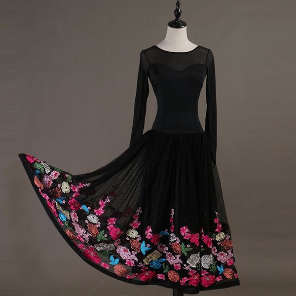 2019 new costume sale ballroom dance skirts design woman modern waltz tango dress/standard competition dress, Black;red
2019 new costume sale ballroom dance skirts design woman modern waltz tango dress/standard competition dress, Black;red