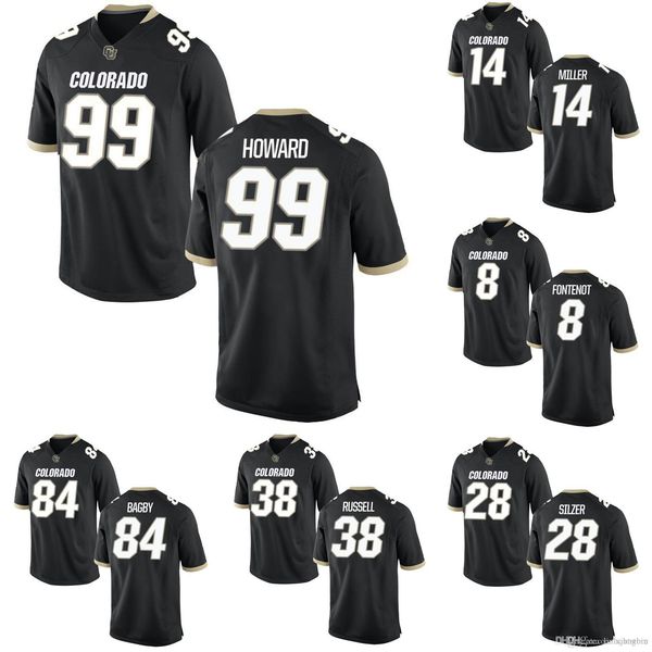 aaron howard stitched men's colorado buffaloes chris miller cameron silzer brady russell alex fontenot college football jersey, Black
aaron howard stitched men's colorado buffaloes chris miller cameron silzer brady russell alex fontenot college football jersey, Black