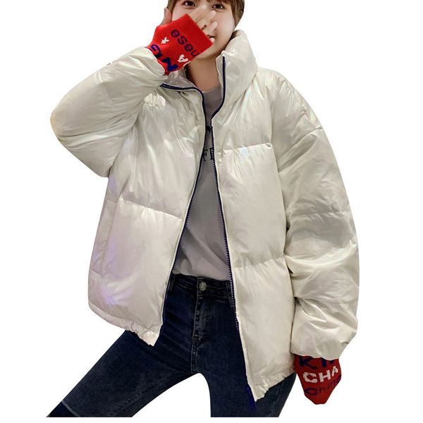 jaycosin ladies fashion bright waterproof bread clothing trend coat loose warm collar thick cotton jacket casual autumn winter, Black
jaycosin ladies fashion bright waterproof bread clothing trend coat loose warm collar thick cotton jacket casual autumn winter, Black