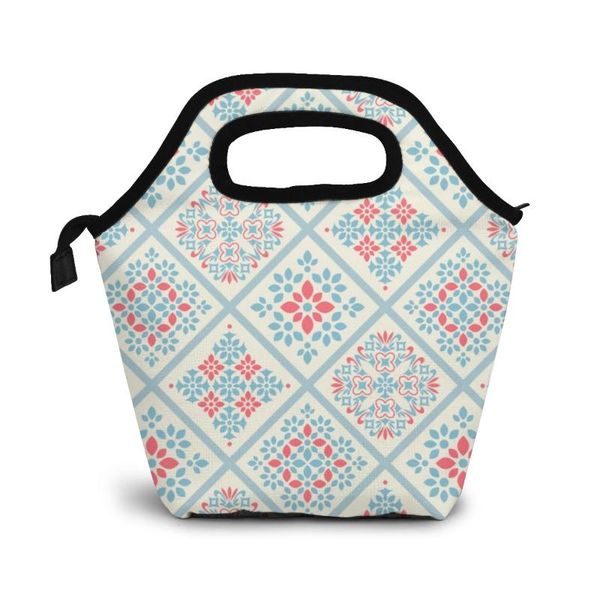 seamless ethnic pattern lunch bag boxes bags portable insulated picnic box for women men, Blue;pink
seamless ethnic pattern lunch bag boxes bags portable insulated picnic box for women men, Blue;pink