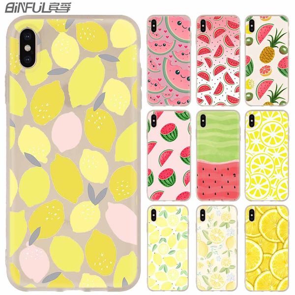 phone cases luxury silicone soft cover for iphone xi r 2019 x xs max xr 6 6s 7 8 plus 5 4s se coque summer fruit lemon watermelon pineapple
phone cases luxury silicone soft cover for iphone xi r 2019 x xs max xr 6 6s 7 8 plus 5 4s se coque summer fruit lemon watermelon pineapple
