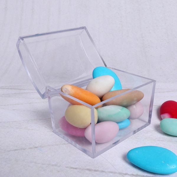 12pcs transparent ps plastic flip box creative wedding candy box mini european square treasure gift boxes
12pcs transparent ps plastic flip box creative wedding candy box mini european square treasure gift boxes