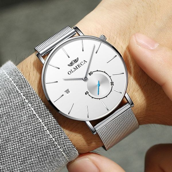 olmeca men quartz watches men's casual wristwatches waterproof stainless steel fashion watch relogio masculino, Slivery;brown
olmeca men quartz watches men's casual wristwatches waterproof stainless steel fashion watch relogio masculino, Slivery;brown