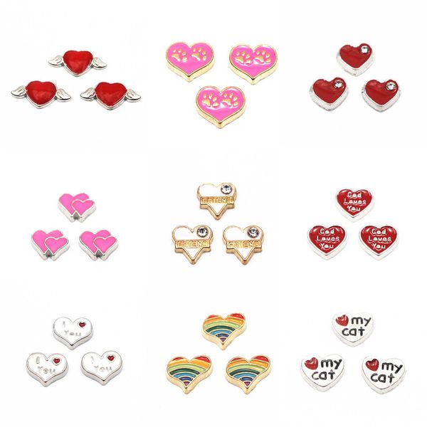 selling 10pcs/lot heart crystal floating charms living glass floating memory locket charms jewelry, Bronze;silver
selling 10pcs/lot heart crystal floating charms living glass floating memory locket charms jewelry, Bronze;silver