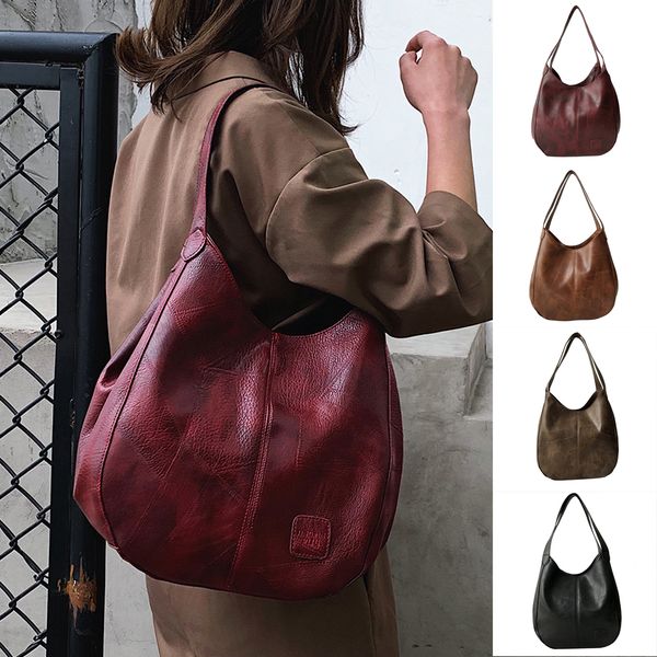 new women leather bag fashion leisure handbags multifunctional ladies shoulder bag durable bags for women's large capacity bags
new women leather bag fashion leisure handbags multifunctional ladies shoulder bag durable bags for women's large capacity bags