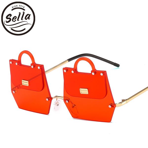 sella new arrival trending fashion women unique handbag sunglasses brand designer cool rimless summer t-show tint/clear glasses, White;black
sella new arrival trending fashion women unique handbag sunglasses brand designer cool rimless summer t-show tint/clear glasses, White;black