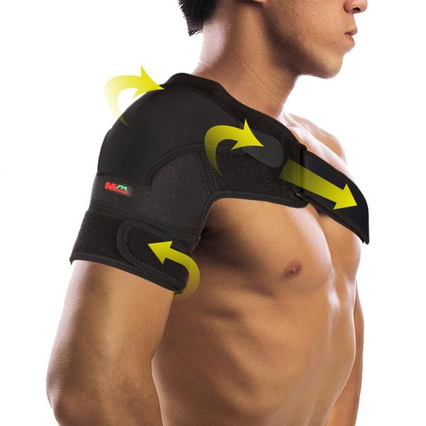 adjustable breathable gym sports care single shoulder support back brace guard strap wrap belt band pads black bandage, Black;blue
adjustable breathable gym sports care single shoulder support back brace guard strap wrap belt band pads black bandage, Black;blue