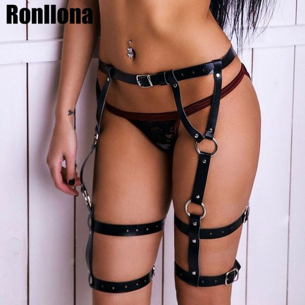harajuku lingerie erotic harness belts bondage garter suspender belt gothic punk rave pu leather leg garters stockings, Black;white
harajuku lingerie erotic harness belts bondage garter suspender belt gothic punk rave pu leather leg garters stockings, Black;white