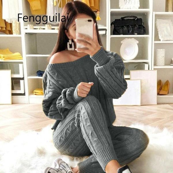 осень новый хлопок костюм женщины 2 piece set свитер топ + брюки трикотажные костюм o-neck knit набор женщины outwear 2 шт, White
осень новый хлопок костюм женщины 2 piece set свитер топ + брюки трикотажные костюм o-neck knit набор женщины outwear 2 шт, White