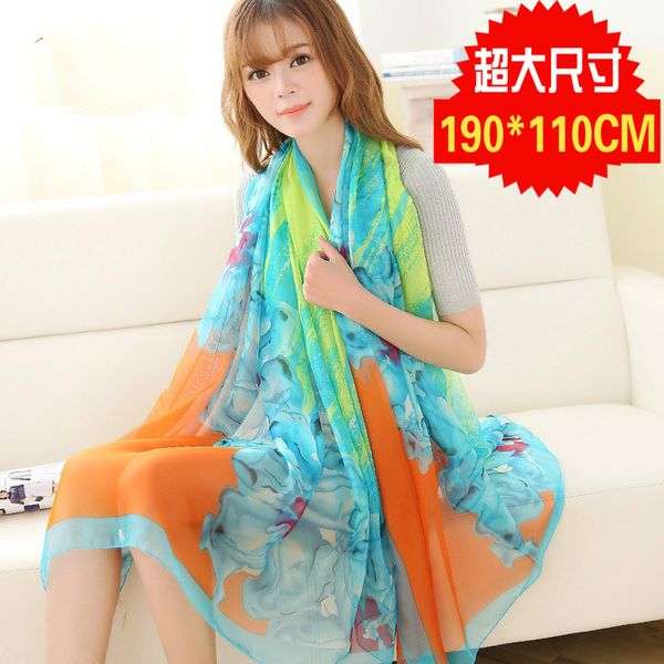 silk scarf female spring and autumn long korean version of the multi-purpose scarf dual-use large winter shawl bib
silk scarf female spring and autumn long korean version of the multi-purpose scarf dual-use large winter shawl bib
